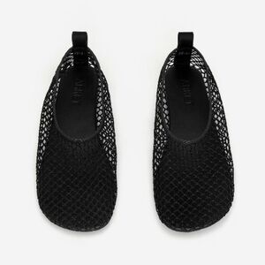 ARKET Fishnet Mesh Ballet Flats Size 40 Fits like a US9 to 9.5